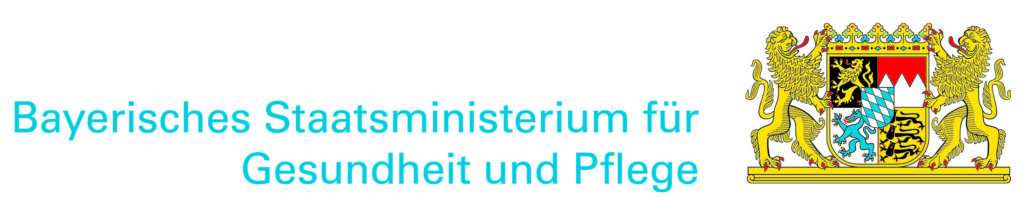 Logo: Bayerisches Staatsministerium für Gesundheit und Pflege